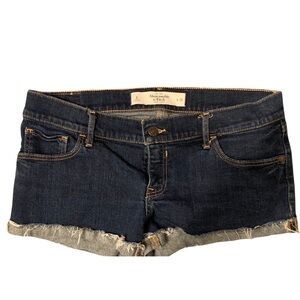 Abercrombie & Fitch-New York Sz 8 width 29 dark denim shorts.